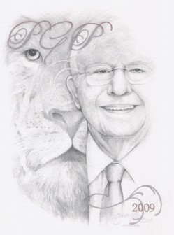 Portrait with Lion